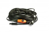 Cablu incalzitor EasyHeat pentru tevi si conducte, 14m, termostat inclus